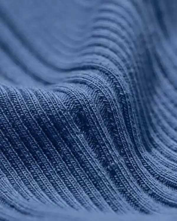 Bild 3 von Kinderleggings gerippt, einfarbig – 2 Stück blau