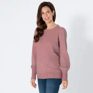 Damen-Pullover mit Ajour-Muster