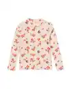 Bild 2 von Kindershirt, gerippt, Blumen ecru