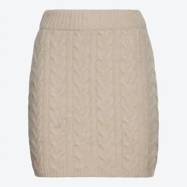 Bild 3 von Damen-Rock mit Zopfstrick-Muster