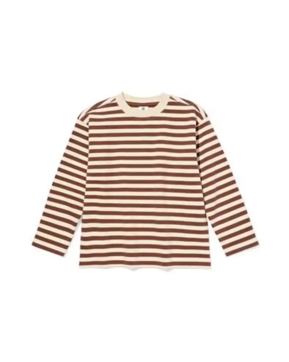 Bild 2 von Kindershirt, gestreift braun