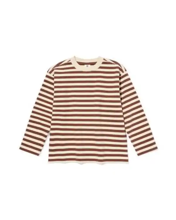 Bild 2 von Kindershirt, gestreift braun