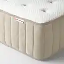 Bild 2 von ESPEVÄR/VATNESTRÖM Boxbett, weiß/fest/mittelfest natur, 160x200 cm