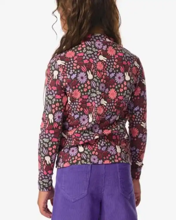 Bild 4 von Miffy Kinderhemd, gerippt dunkelgrau