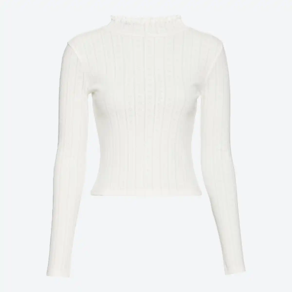 Bild 2 von Damen-Langarmshirt mit Stehkragen