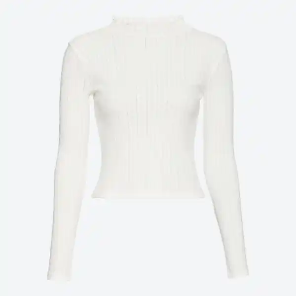 Bild 2 von Damen-Langarmshirt mit Stehkragen