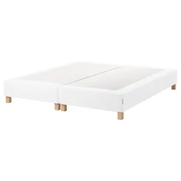Bild 1 von ESPEVÄR Boxspring mit Beinen, weiß, 160x200 cm
