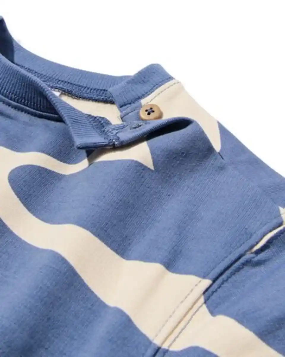 Bild 4 von Baby-Sweatshirt abstrakt blau