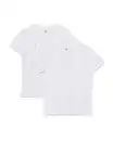 Bild 3 von 2er-Pack Kinder-T-Shirts, Biobaumwolle weiß