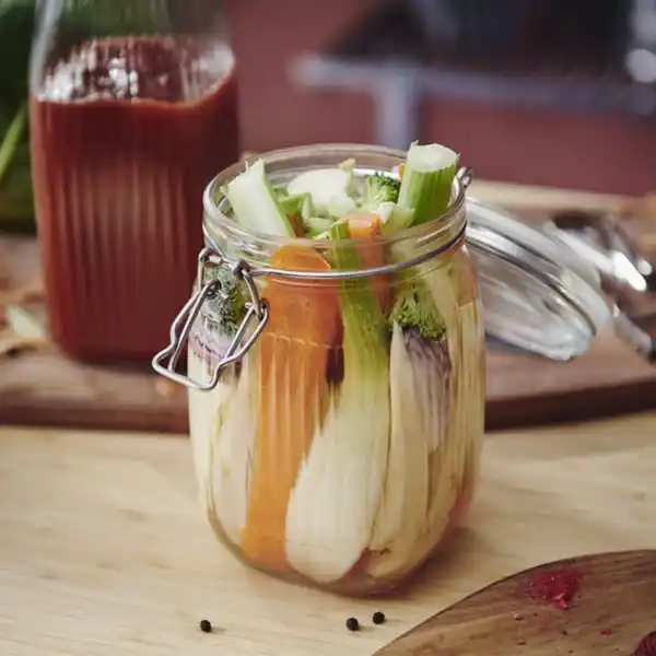 Bild 2 von KÖSSEBÄR Dose mit Deckel, Klarglas, 1 l