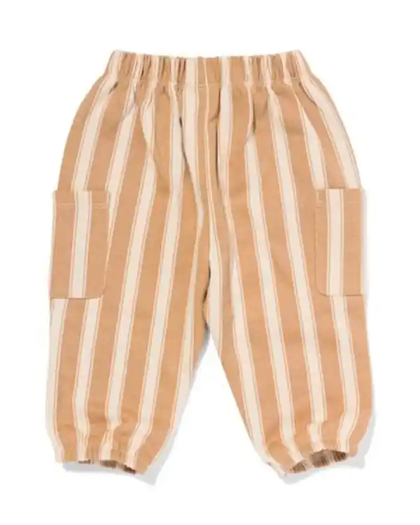 Bild 2 von Baby-Sweathose, gestreift braun