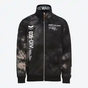 Herren-Sweatjacke mit Stehkragen