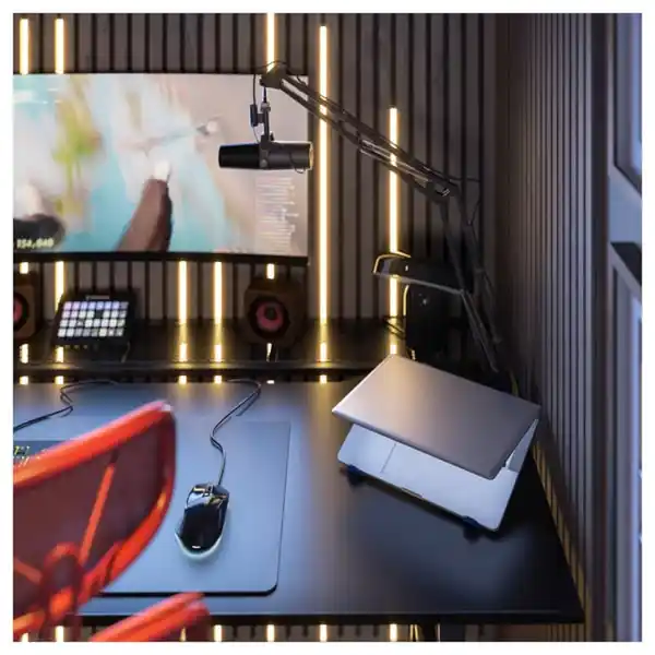 Bild 4 von LÅNESPELARE Laptophalter, faltbar/blau