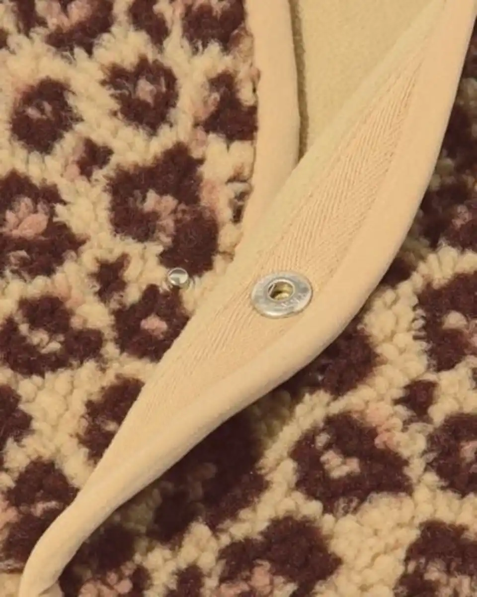 Bild 4 von Babyweste Teddystoff, Leopard braun