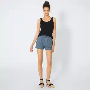 Damen-Shorts aus reiner Baumwolle