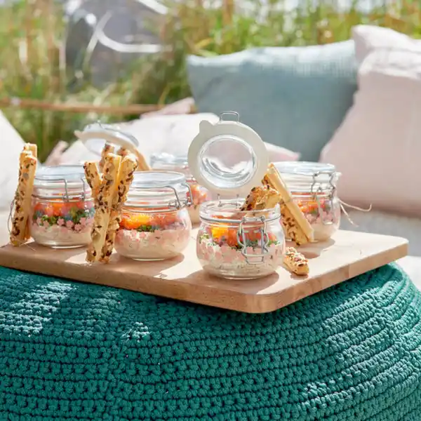 Bild 3 von KORKEN Dose mit Deckel, Klarglas, 13 cl