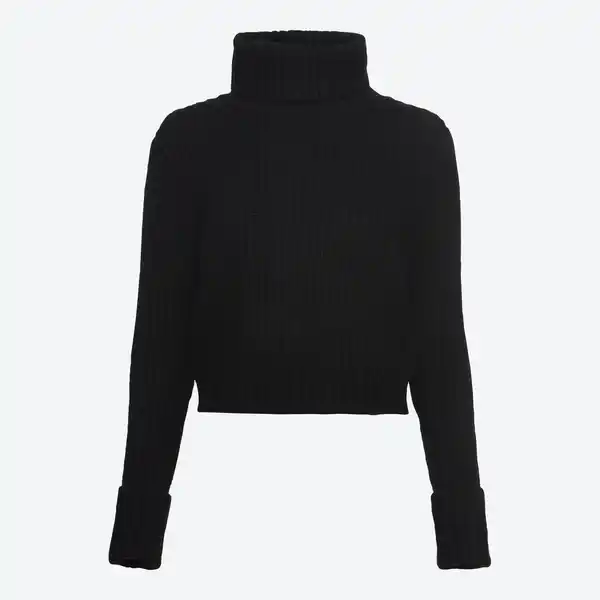 Bild 3 von Damen-Strickpullover mit Rollkragen