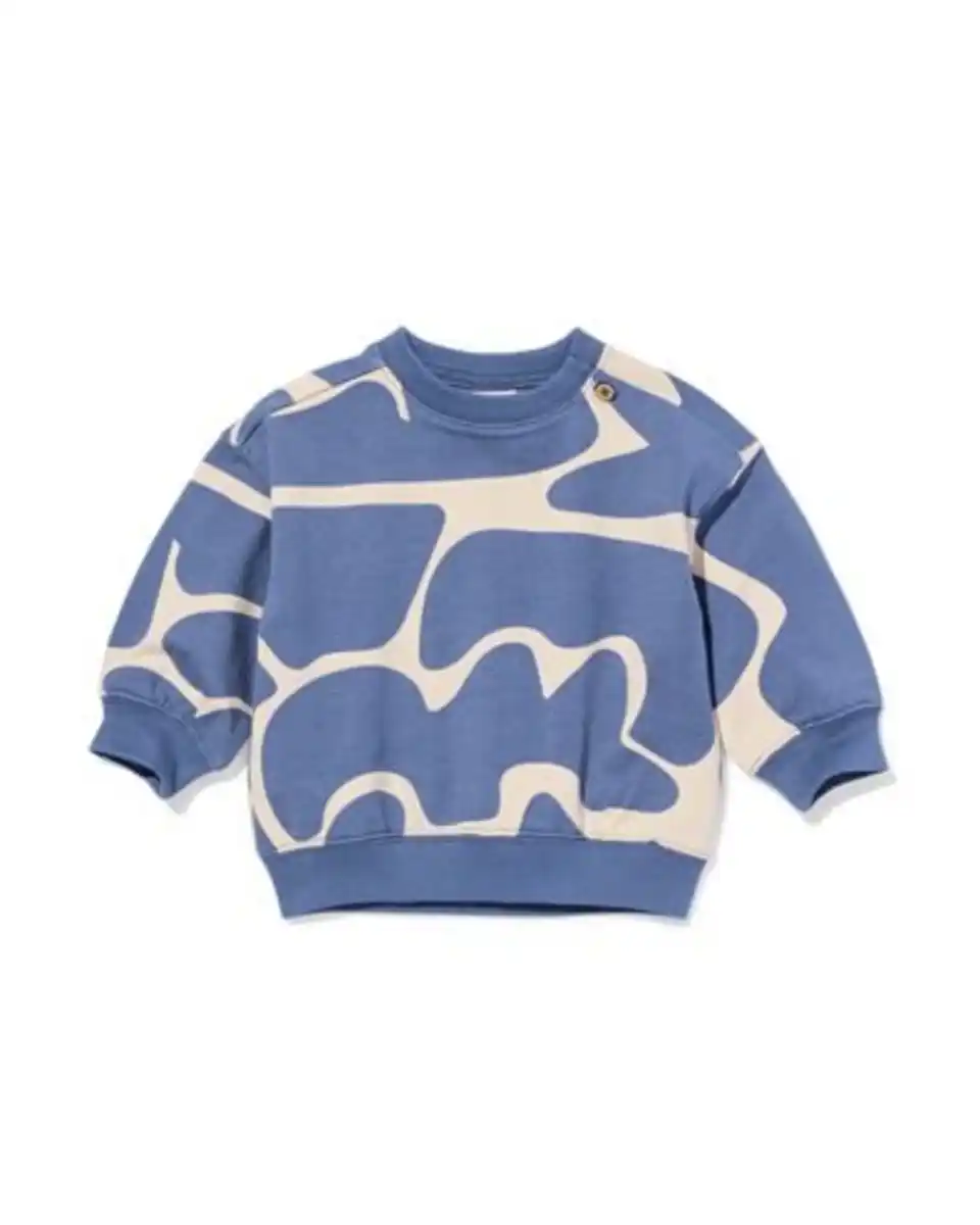 Bild 1 von Baby-Sweatshirt abstrakt blau