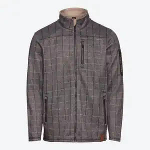 Herren-Cardigan aus Strickfleece