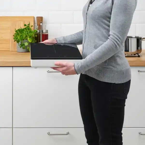 Bild 4 von TILLREDA Induktionskochfeld, tragbar, 1 Zone weiß