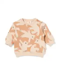 Newborn-Sweater, Bären braun