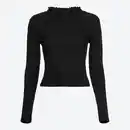 Bild 3 von Damen-Langarmshirt mit Stehkragen
