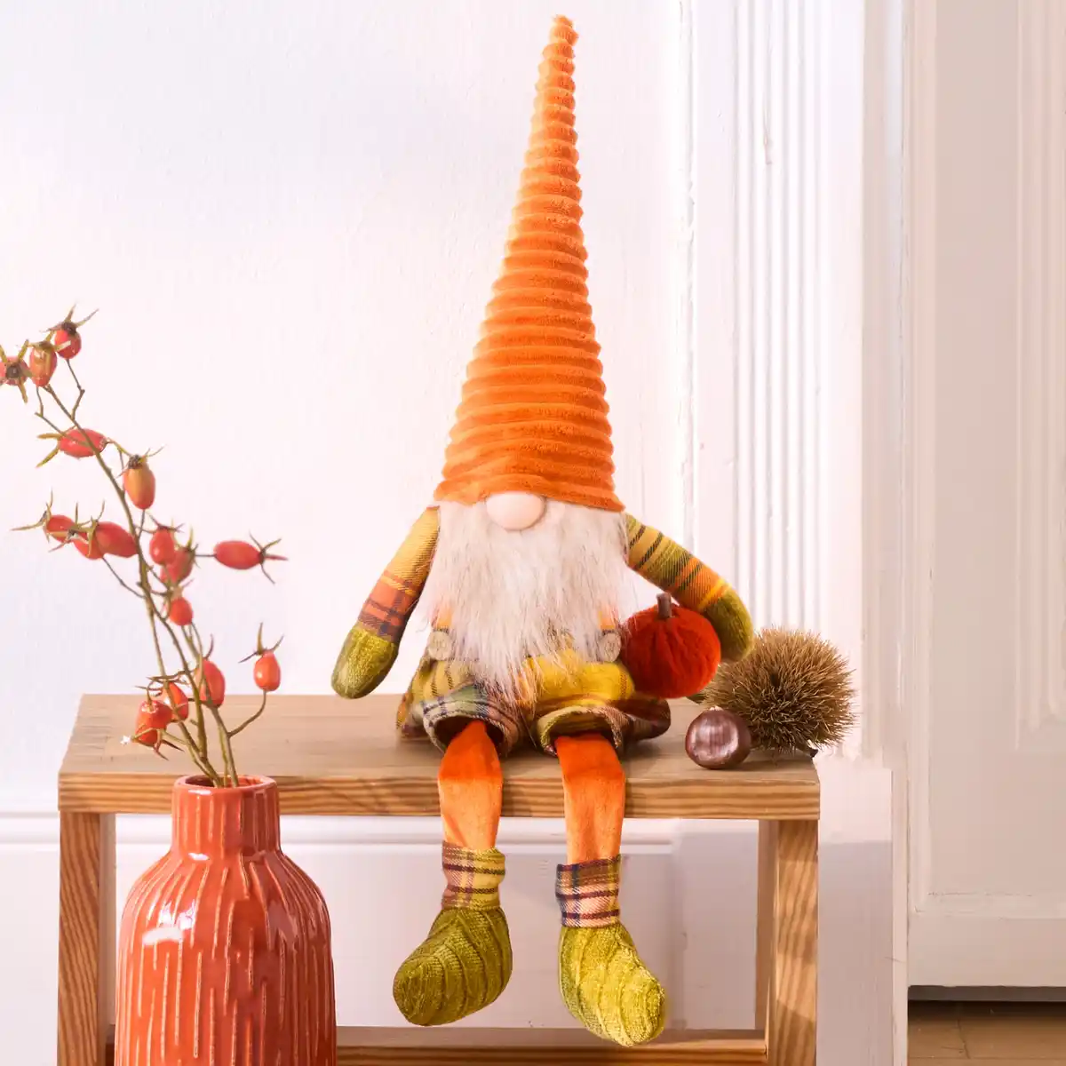 Bild 1 von Deko-Wichtel-Kantenhocker, ca. 15x10x34cm