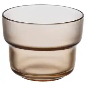 OLIVTRAST Glas, hellbraun, 29 cl