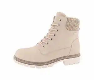 Tom Tailor Schnürboots mit Glitzerdetails
