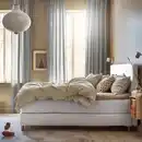 Bild 4 von DUNVIK Boxspringbett, Valevåg mittelfest/Nisseholm Gunnared beige, 160x200 cm