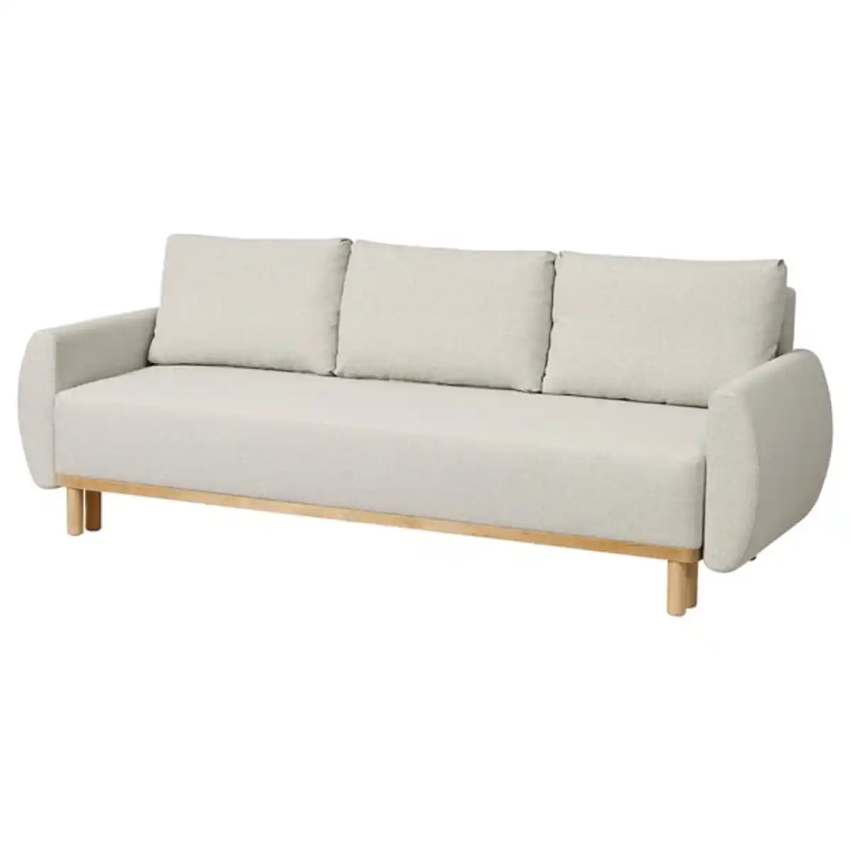 Bild 1 von GRUNNARP 3er-Bettsofa, Gunnared beige