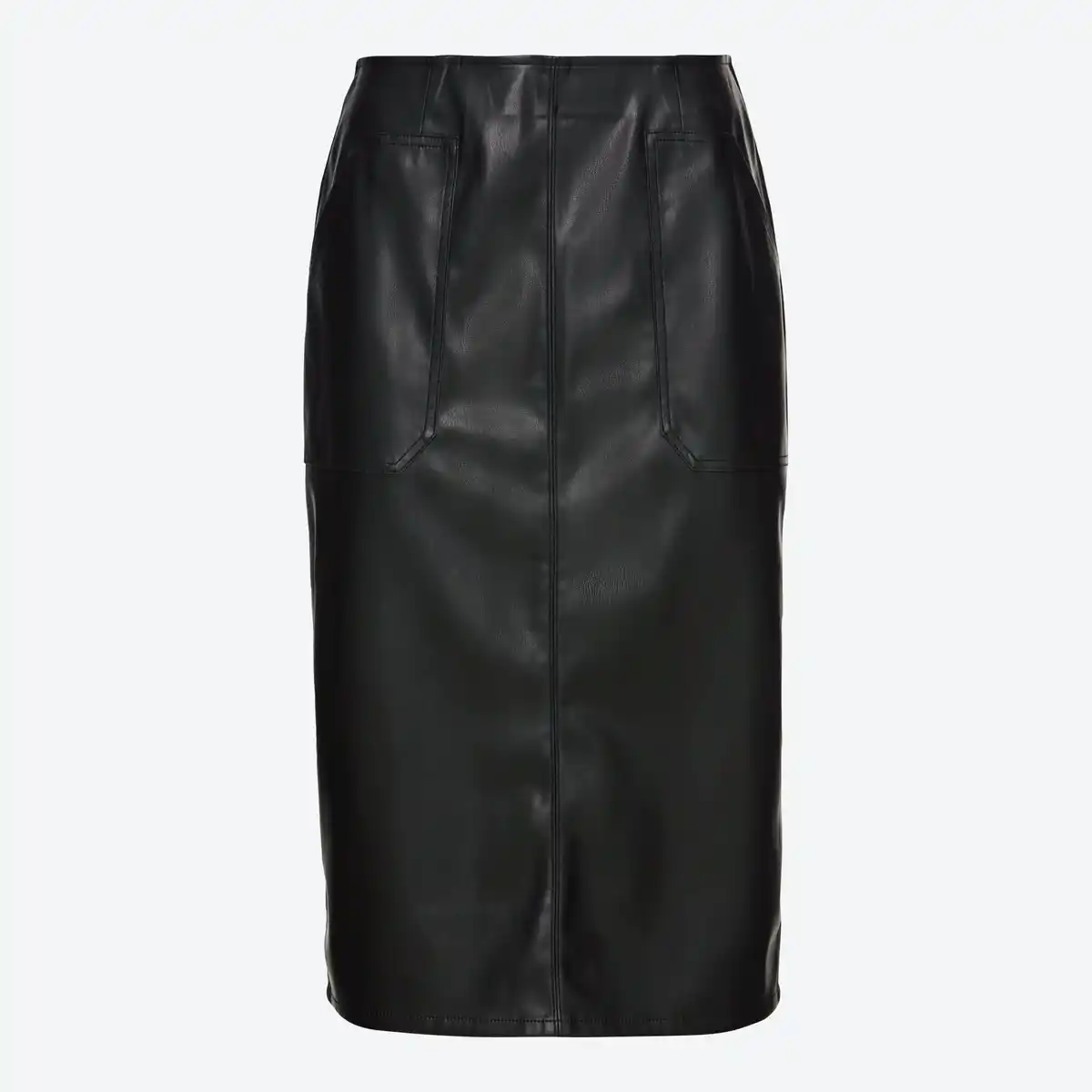 Bild 3 von Damen-Kunstleder-Rock in Midi-Länge