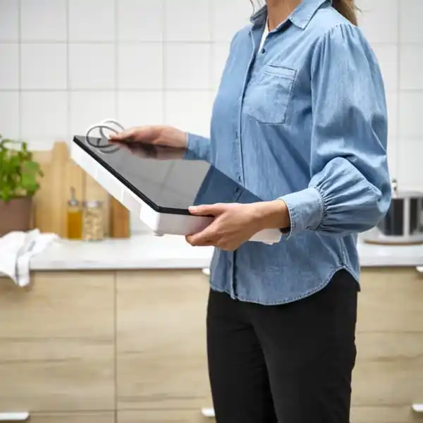 Bild 3 von TILLREDA Induktionskochfeld, tragbar, 2 Zonen weiß