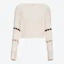 Bild 3 von Damen-Strickpullover mit Trompetenärmel