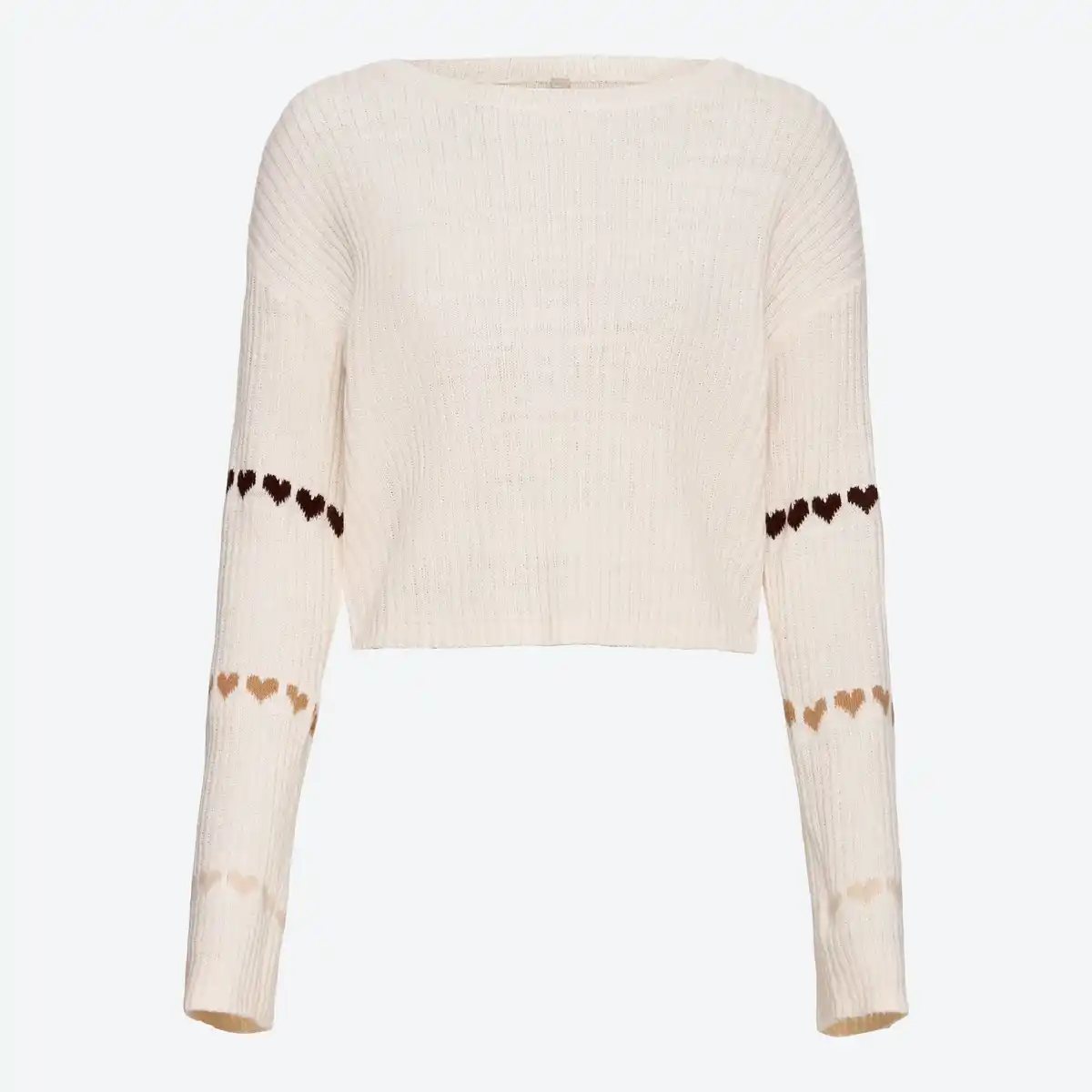 Bild 3 von Damen-Strickpullover mit Trompetenärmel