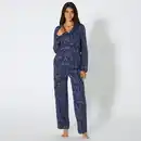 Bild 1 von Damen-Schlafanzug im Boyfriend-Look, 2-teilig