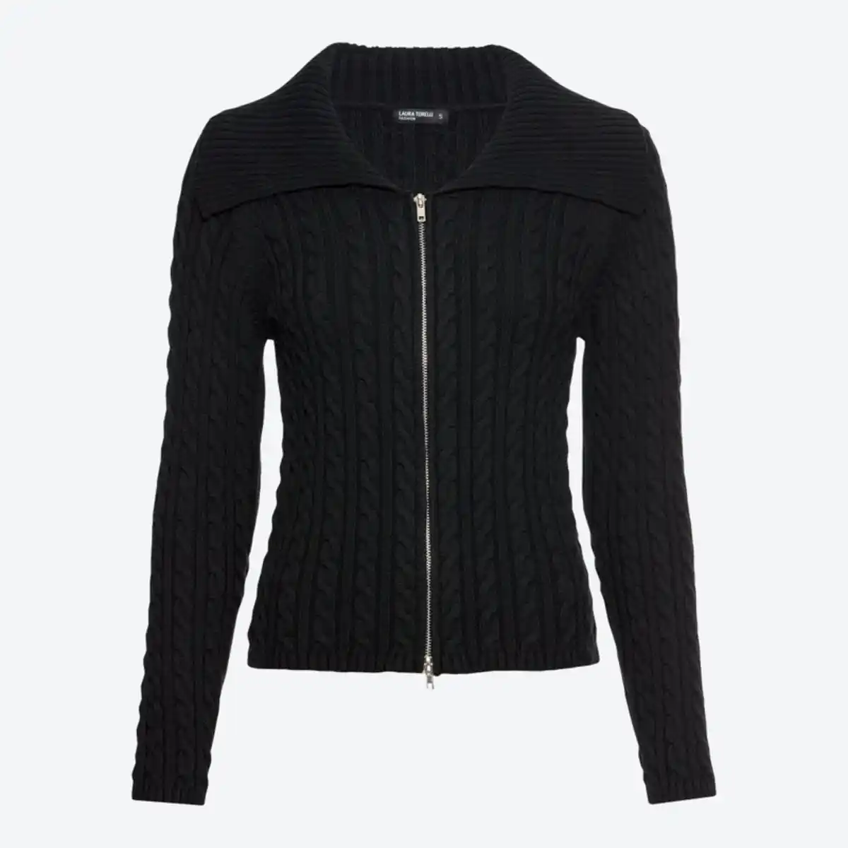 Bild 2 von Damen-Strickjacke mit Umlegekragen