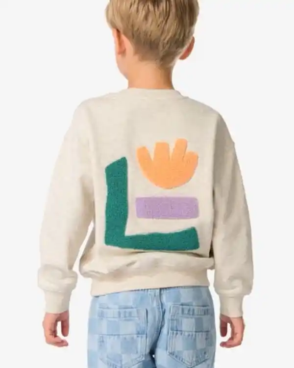 Bild 4 von Kinder-Sweatshirt, grafisch ecru