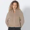 Bild 1 von Damen-Teddy-Fleece-Jacke mit Stehkragen