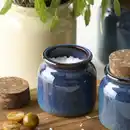 Bild 2 von BRUGDHAJ Dose mit Deckel, blau, 0.3 l