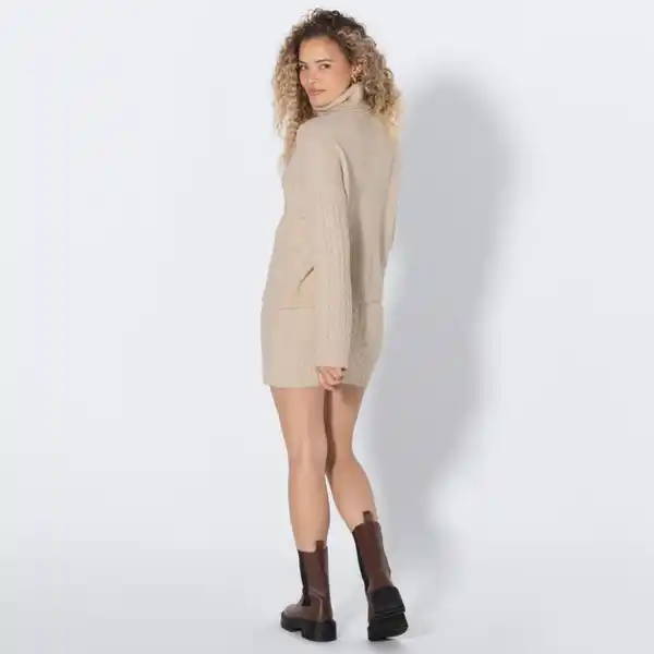 Bild 4 von Damen-Rock mit Zopfstrick-Muster