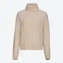 Bild 3 von Damen-Zopfstrickpullover mit Rollkragen