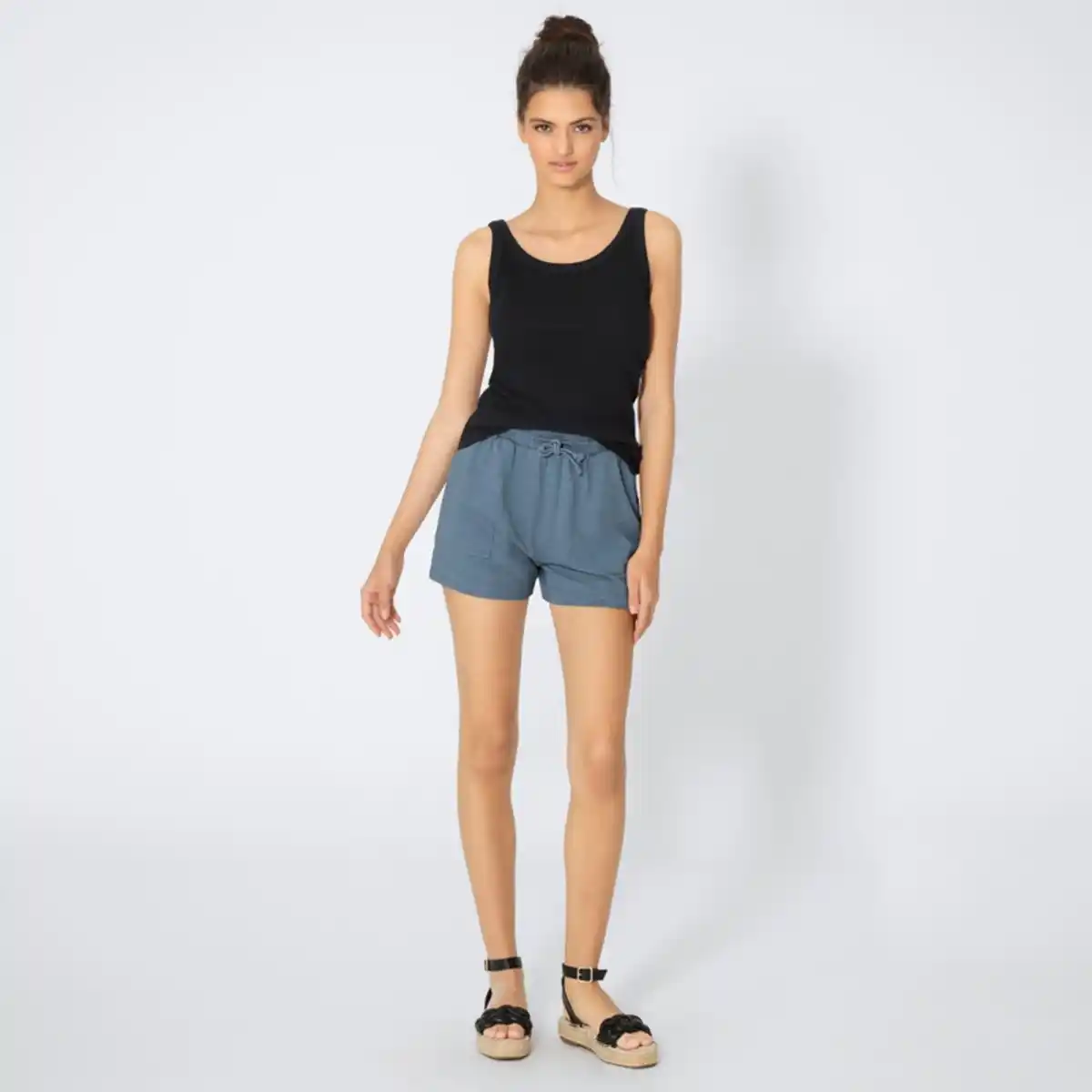Bild 2 von Damen-Shorts aus reiner Baumwolle