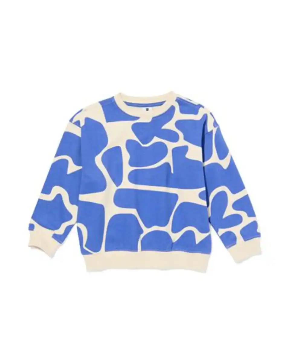 Bild 2 von Kindersweater abstrakt blau