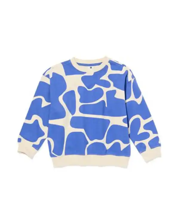 Bild 2 von Kindersweater abstrakt blau