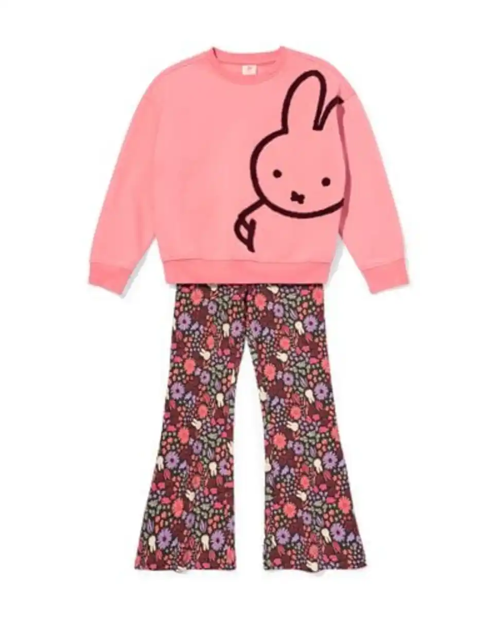 Bild 2 von Miffy Kinderbekleidungsset rosa