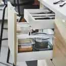 Bild 3 von IKEA 365+ Vorratsbehälter mit Deckel, transparent/weiß, 1.3 l