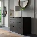 Bild 2 von NORDLI Kommode mit 7 Schubladen, anthrazit, 120x76 cm