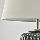 Bild 4 von SNÖBYAR Tischleuchte, grautürkis Keramik/grau, 52 cm