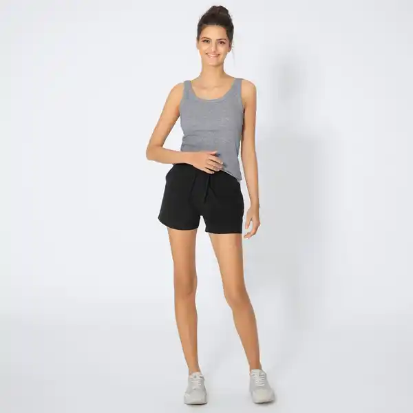 Bild 3 von Damen-Shorts aus reiner Baumwolle